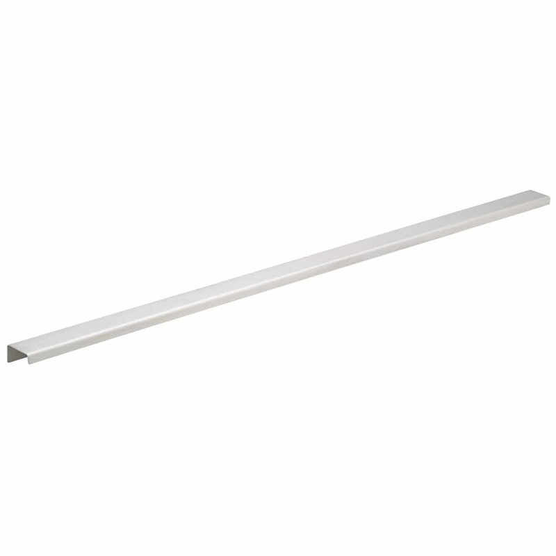Contemporary Edge Pull - Aluminum - 32" Center-to-Center - Stainless Steel Finish